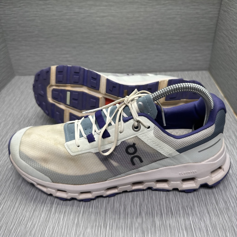 On Cloud Cloudvista Women's Trail Running Shoes White Purple Size 9.5